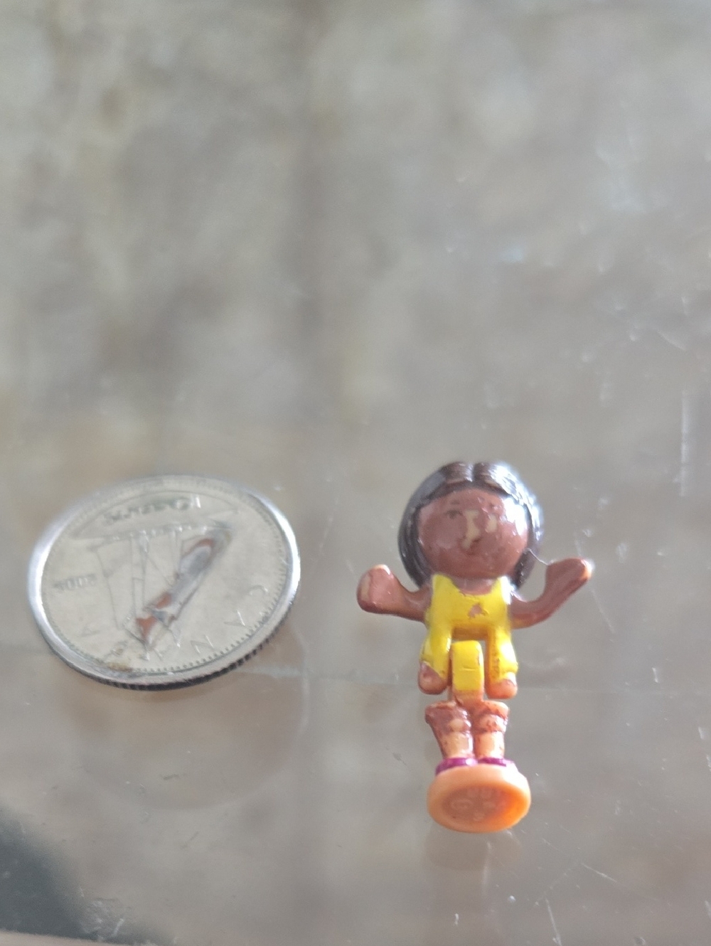Vintage 1989 Bluebird Polly Pocket Little Lulu Figure – Beach Party